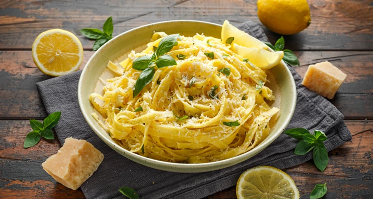 Zitrusgenuss auf Italienisch - Pasta al Limone